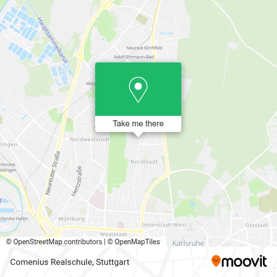 Comenius Realschule map