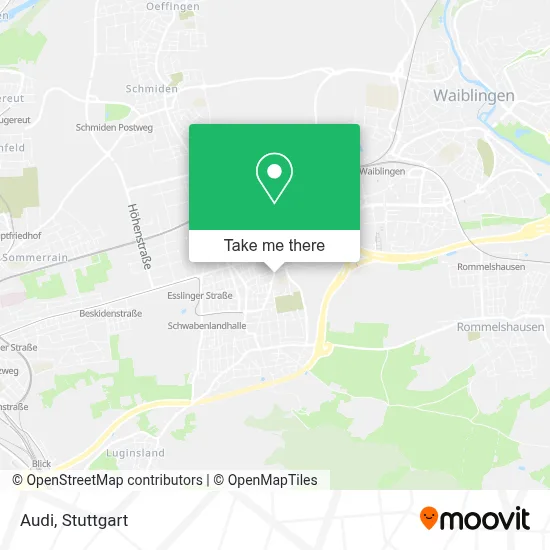 Audi map