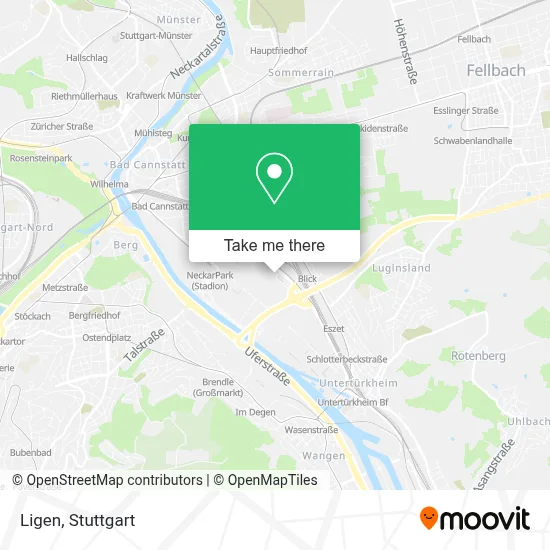 Ligen map
