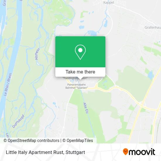 Little Italy Apartment Rust map