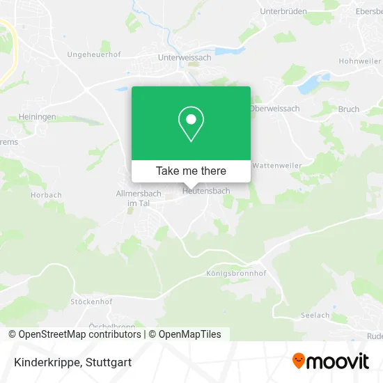 Kinderkrippe map