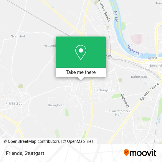 Friends map