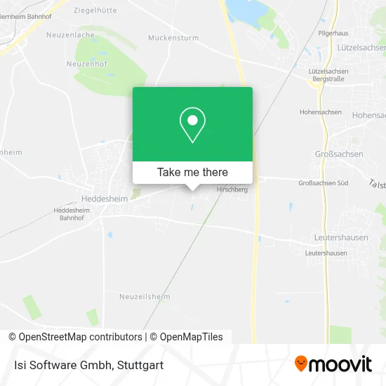Isi Software Gmbh map