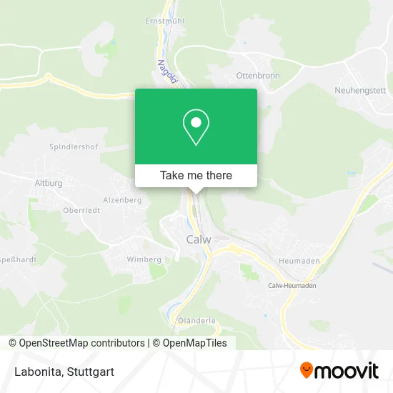 Labonita map