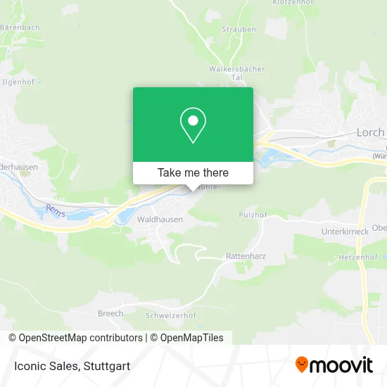 Iconic Sales map