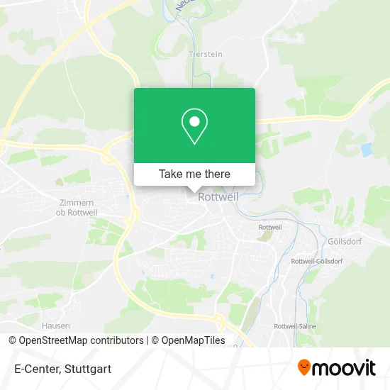 E-Center map