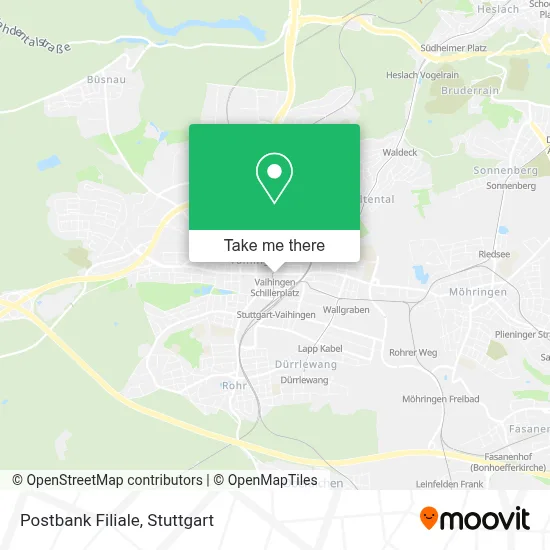 Postbank Filiale map