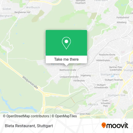 Bleta Restaurant map