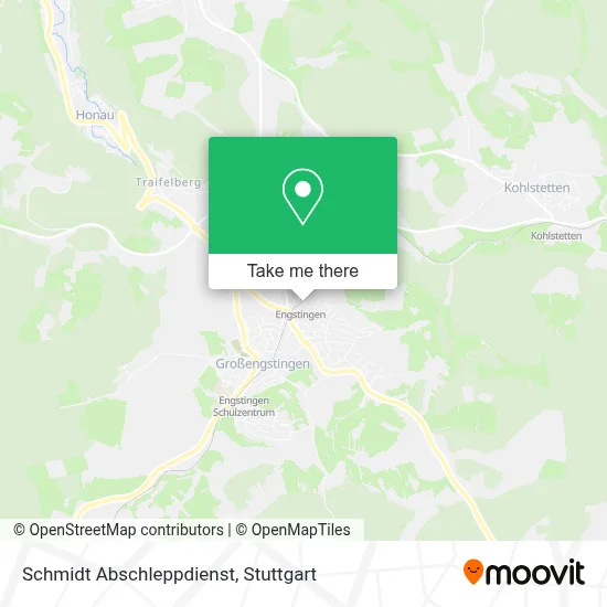 Schmidt Abschleppdienst map