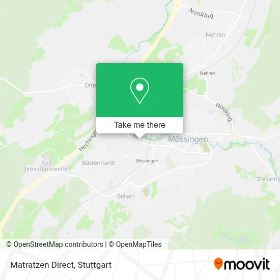 Matratzen Direct map