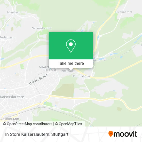 In Store Kaiserslautern map