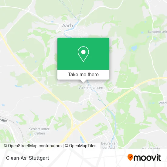 Clean-As map