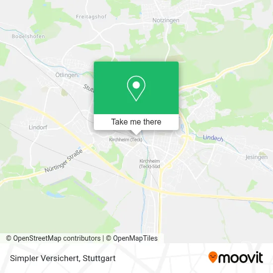 Simpler Versichert map
