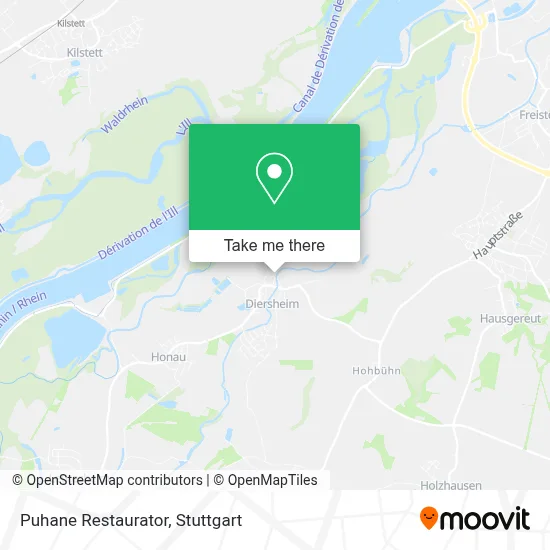 Puhane Restaurator map