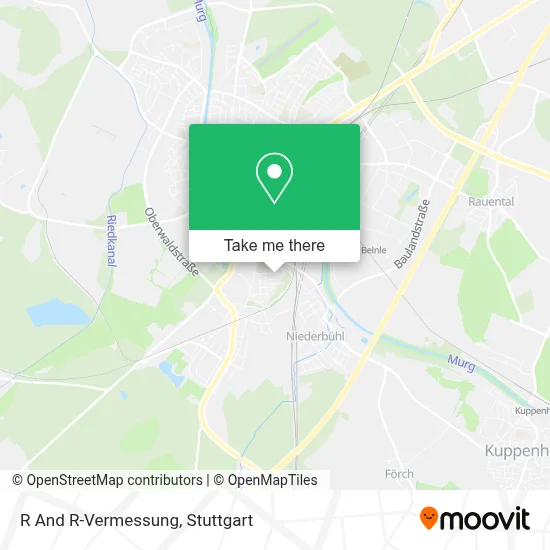 R And R-Vermessung map