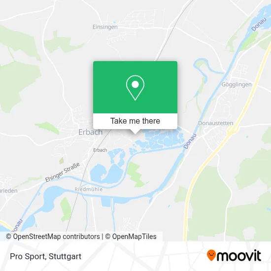 Pro Sport map