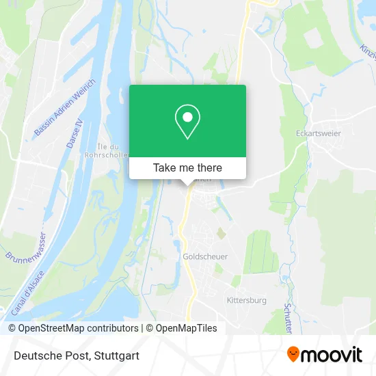 Deutsche Post map