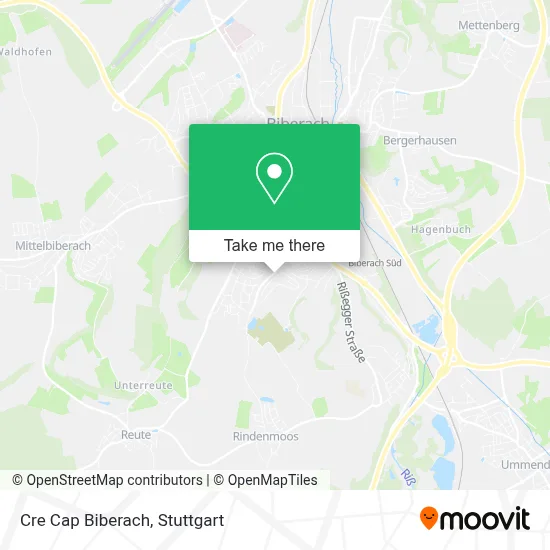 Cre Cap Biberach map