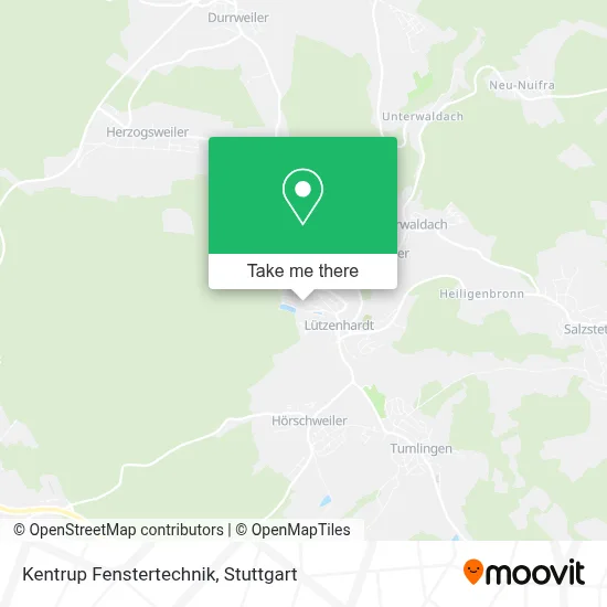 Kentrup Fenstertechnik map