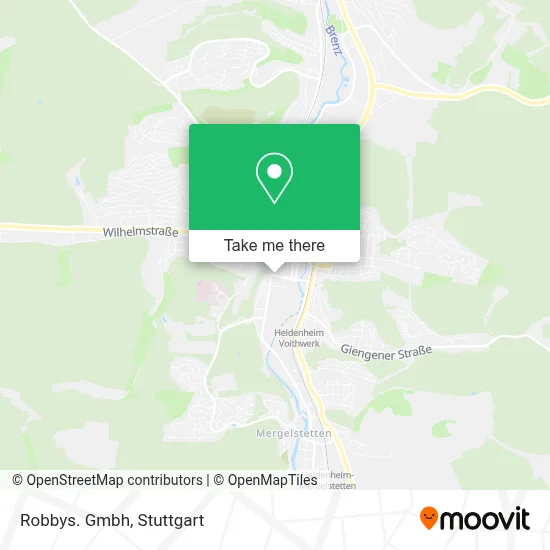 Robbys. Gmbh map