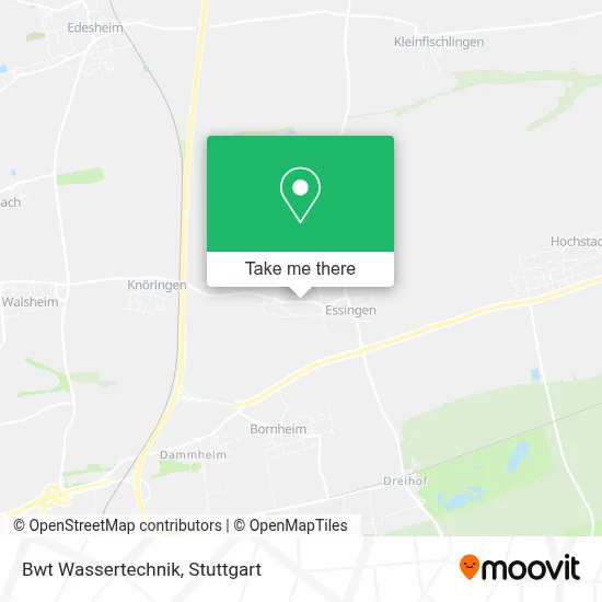 Bwt Wassertechnik map