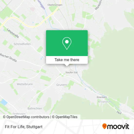 Fit For Life map