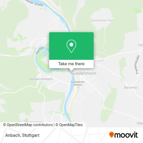 Anbach map