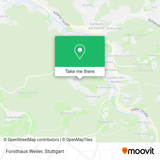 Forsthaus Weiler map