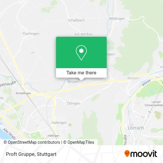 Proft Gruppe map