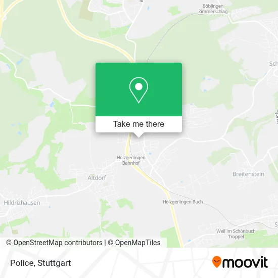 Polizei map