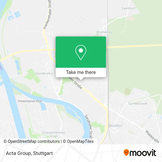 Acta Group map