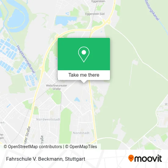 Fahrschule V. Beckmann map