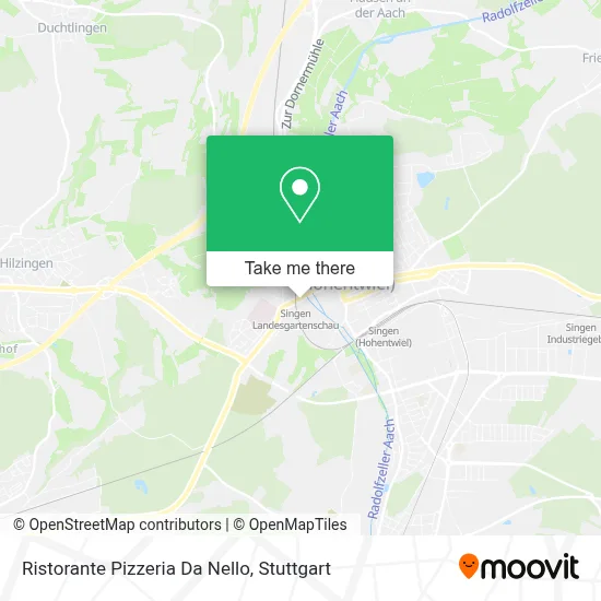 Ristorante Pizzeria Da Nello map