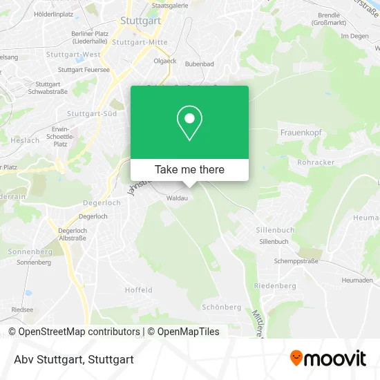 Abv Stuttgart map