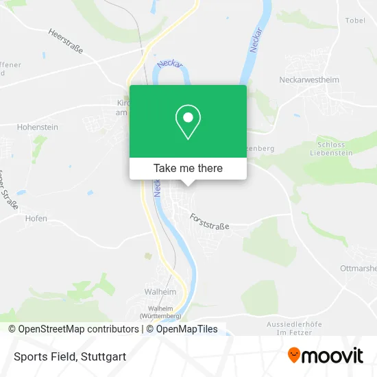 Sports Field map