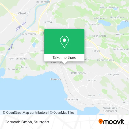 Coreweb Gmbh map