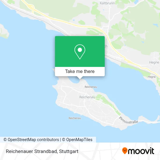Reichenauer Strandbad map