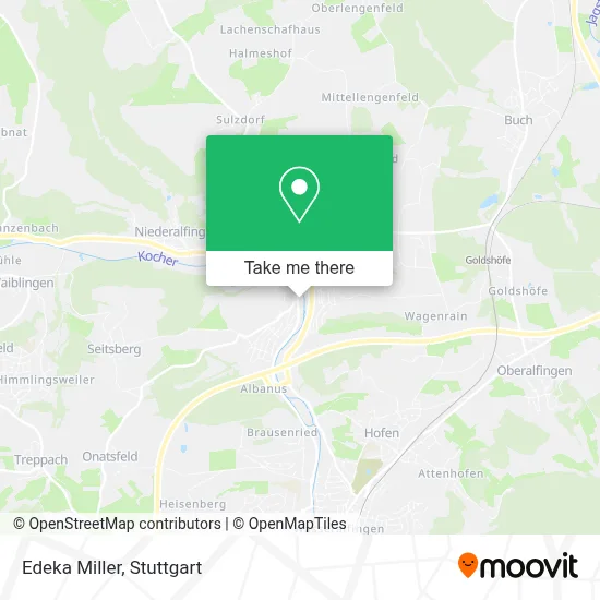 Edeka Miller map