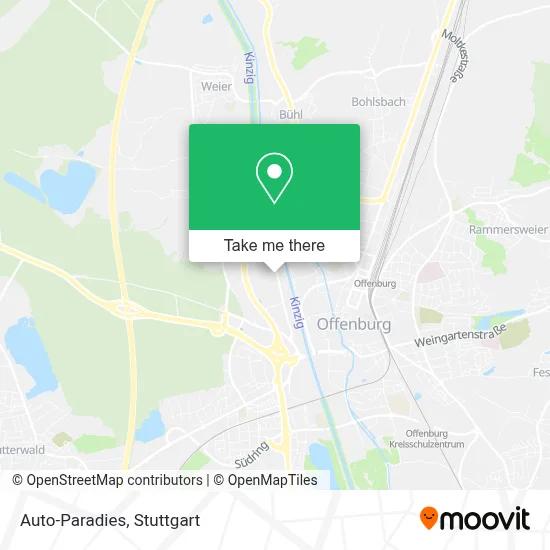Auto-Paradies map