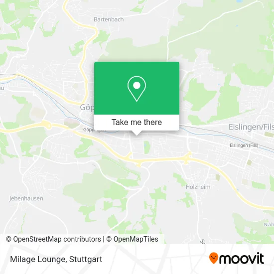 Milage Lounge map