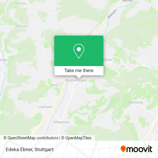 Edeka Ebner map
