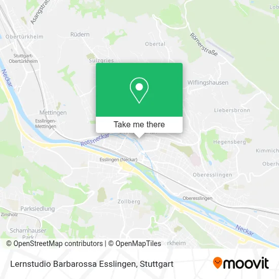 Lernstudio Barbarossa Esslingen map