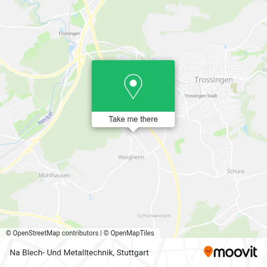 Na Blech- Und Metalltechnik map