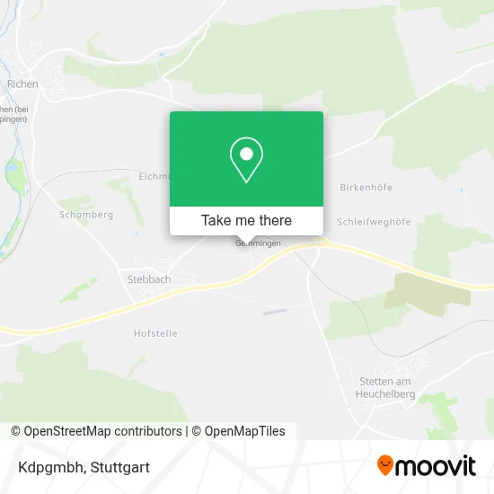 Kdpgmbh map