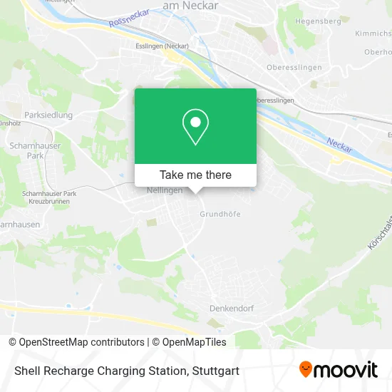 Shell Recharge Charging Station map
