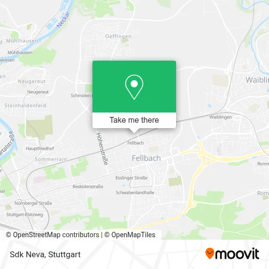 Sdk Neva map