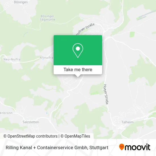 Rilling Kanal + Containerservice Gmbh map