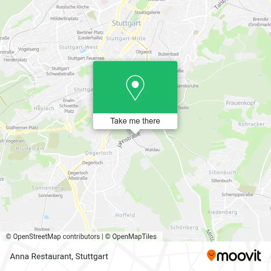 Anna Restaurant map