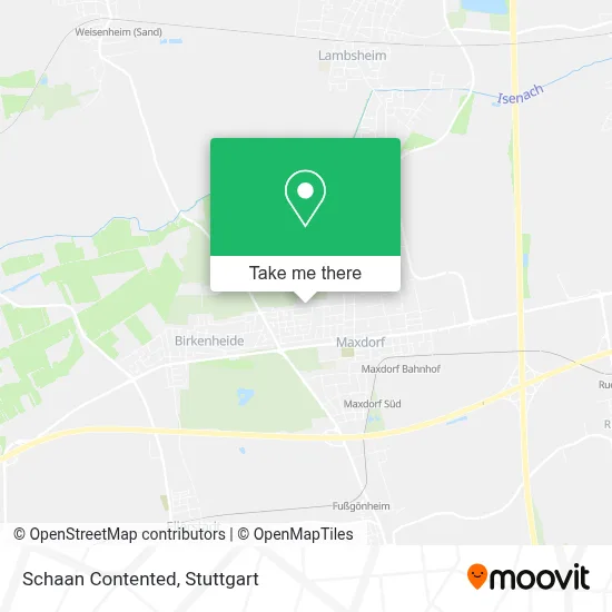 Schaan Contented map