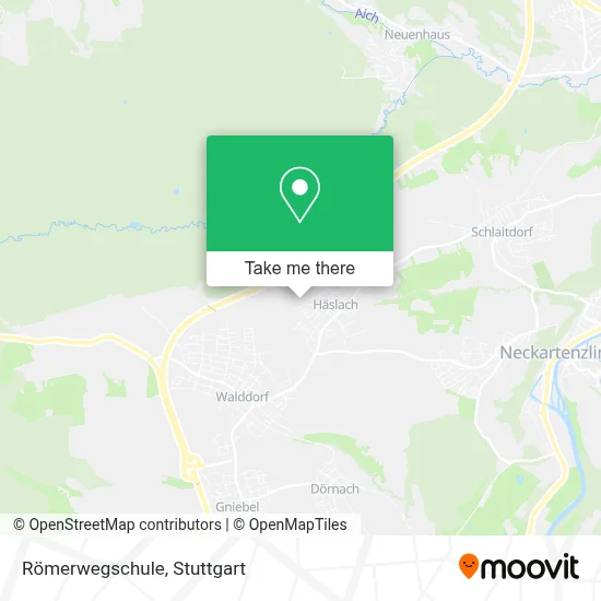 Römerwegschule map